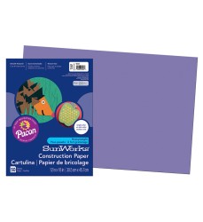 Construction Paper, Violet, 12" x 18", 50 Sheets