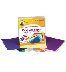 Origami Paper, Assorted Colors, 9" x 9", 40 Sheets