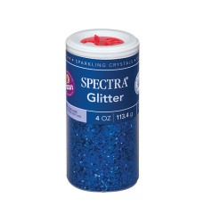 Glitter, Blue, 4 oz., 1 Jar