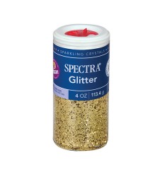 Glitter, Gold, 4 oz., 1 Jar