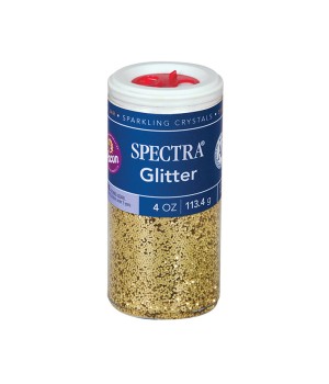 Glitter, Gold, 4 oz., 1 Jar