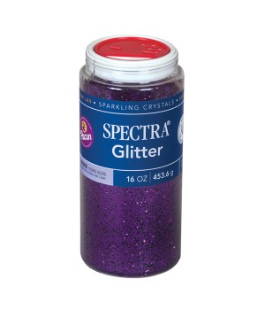 Glitter, Purple, 1 lb., 1 Jar