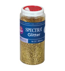 Glitter, Gold, 1 lb., 1 Jar