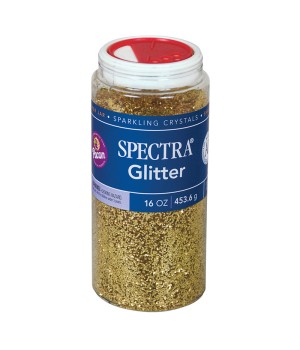 Glitter, Gold, 1 lb., 1 Jar