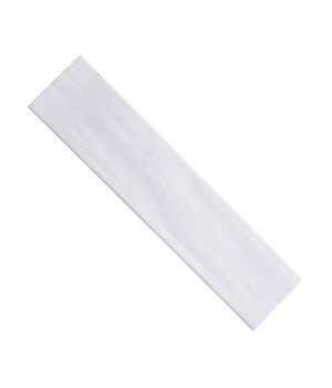 Crepe Paper, White, 20" x 7-1/2', 1 Sheet