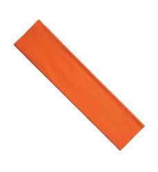 Crepe Paper, Orange, 20" x 7-1/2', 1 Sheet