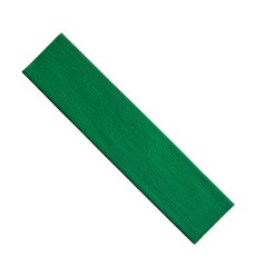 Crepe Paper, Green, 20" x 7-1/2', 1 Sheet