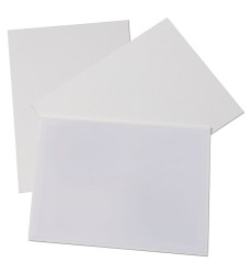 Canvas Panels, White, 9" x 12", 3 Panels
