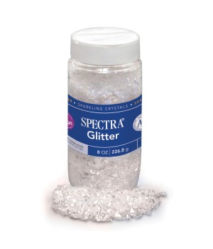 Glitter, Random Disco Glitter Flakes, 8 oz., 1 Jar