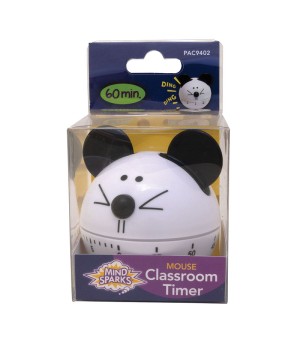 Classroom Timer Mouse, Mouse, Approx. 3" Height, 1 Timer