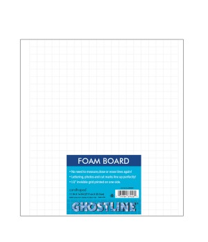 Foam Board, White, 11" x 14", 5 Sheets