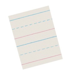 Newsprint Handwriting Paper, Dotted Midline, Grade 1, 5/8" x 5/16" x 5/16" Ruled Long, 10-1/2" x 8", 500 Sheets