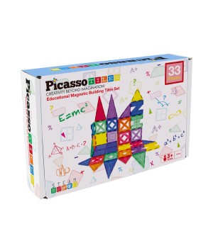 Magnetic Tiles, 33-Piece Set