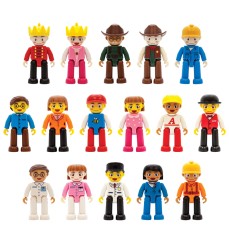 Character Figures, 16-Piece Set