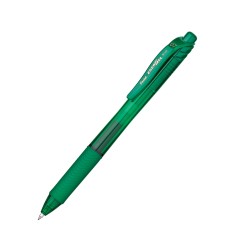 EnerGel-X Retractable Liquid Gel Pen, Green
