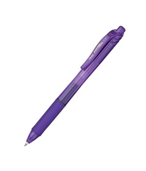 EnerGel-X Retractable Liquid Gel Pen, Violet