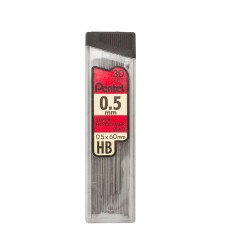 HB Super Hi-Polymer Leads, 0.5mm, Black, 30 leads