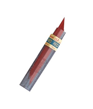 HB Super Hi-Polymer Leads, 0.7mm, Red