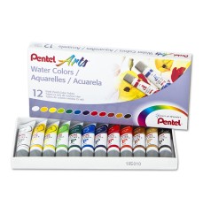 12 COLOR PENTEL ARTS WATERCOLOR SET