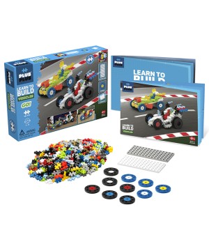 Plus-Plus® Learn to Build GO! Vehicles, 360 Pieces