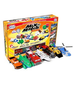 Magnetic Mix or Match Vehicles Deluxe 2