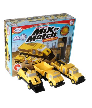 Magnetic Mix or Match® Vehicles, Construction
