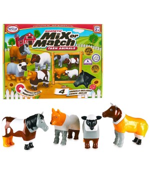 Magnetic Mix or Match® Farm Animals