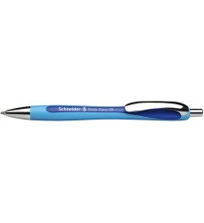 Slider Rave XB Refillable + Retractable Ballpoint Pen, 1.4 mm, Blue Ink, Single Pen