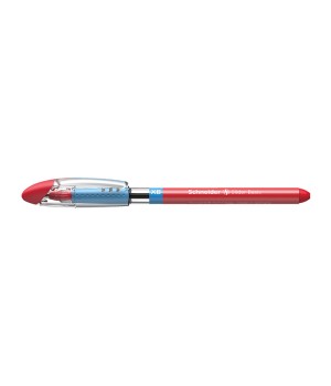 Slider Basic XB Ballpoint Pen, 1.4 mm, Red Ink, Single Pen