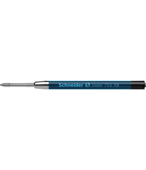 Slider 755 XB Ballpoint Pen Refill, 1.4 mm, Black Ink, Single Refill