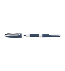 One Change Rollerball Pen, Refillable, 0.6 mm, Blue Ink, Single Pen