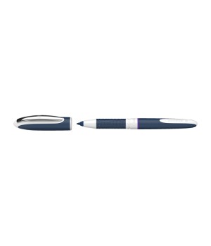 One Change Rollerball Pen, Refillable, 0.6 mm, Violet Ink, Single Pen