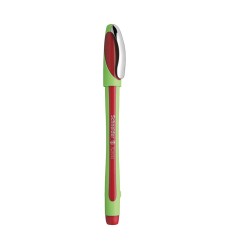 Xpress Premium Fineliner Pen, Fiber Tip, 0.8 mm, Red Ink, Single Pen