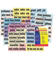 Adjective Attack Card Set, French