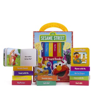 My First Library Sesame Street, 12 Books