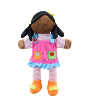 Story Telling Puppets, Girl, Dark Skin Tone