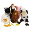 FARM ANIMALS FINGER PUPPETS 6ST FARM ANIMALS FINGER PUPPETS 6ST