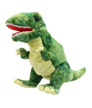 Baby Dinos Puppet, T-Rex, Green
