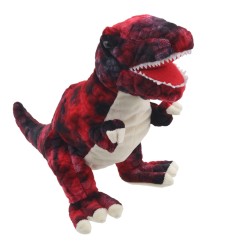 Baby Dinos Puppet, T-Rex, Red