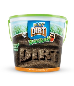 Play Dirt Bucket, 3 Pounds