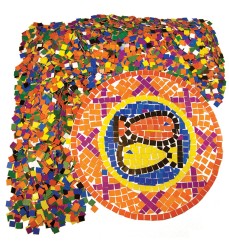 Double Color Mosaic Squares, 3/8", 10,000 Squares