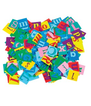 Alphabet Pasting Pieces