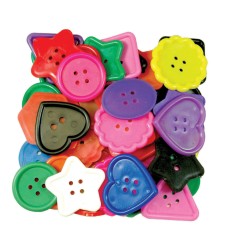 Really Big Buttons, 8 Shapes, 1 lb.