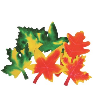 Color Diffusing Paper Leaves, Pack of 80