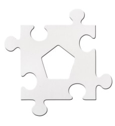 Picture Frame Puzzle Pieces, Pack of 24