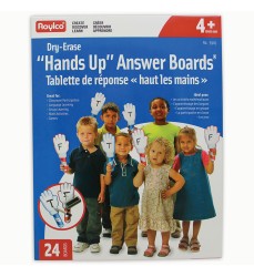 Hands Up Dry Erase Answer Boards®, Pack of 24