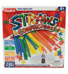 Straws & Connector Set, 230 Pieces