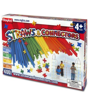 Straws & Connector Set, 400 Pieces