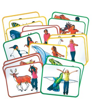Body Poetry: Animal Action Cards, Pack of 16