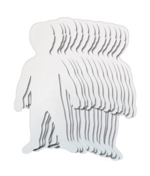 Giant Paper Kids, 18" x 35", Pack of 24